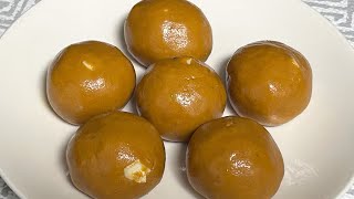 Jaggery Besan laddu | Healthy \u0026 no sugar Besan laddu | North Karnataka style besan laddu