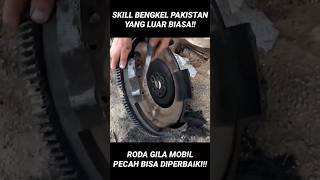 BENGKEL PAKISTAN PERBAIKI RODA GILA MOBIL PECAH!!