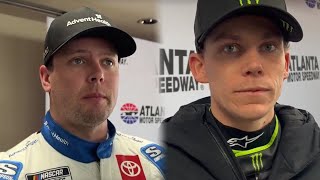 Riley Herbst Talks About His Great Save in the Daytona 500; Erik Jones on Legacy Motor Club's Start