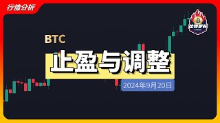 【目标】比特币还能涨多少，目标又在哪？2024年9月20日行情分析