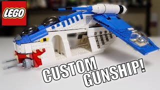 LEGO Star Wars Muunilist 10 Republic Gunship! (Republic Bricks)