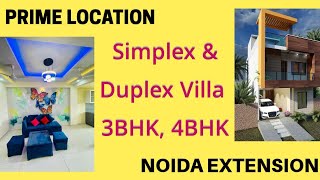 Free hold Villa simplex \u0026 Duplex #viral #youtubeshorts #house #plot #Noida Extension #villa#noida