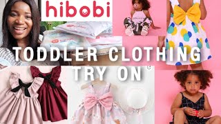 HIBOBI TODDLER GIRL TRY- ON HAUL + REVIEW |FOUND THE CUTEST AFFORDABLE ONLINE STORE#babyclothinghaul