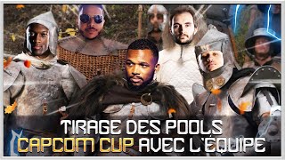 Réactions aux tirages des pools de la Capcom Cup avec l'équipe