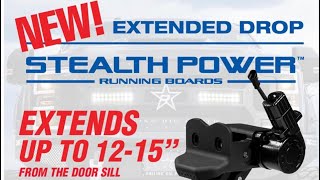 RBP Extended Stealth Power Running Boards