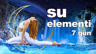 Water Element Yoga 💧⎮ Flow Like Water Around Obstacles⎮ Nava Nur Tüzüner