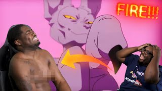 HE CAME OUT OF HIS SHIRT!!! BEERUS SONG | "God" REACTION - @DivideMusic