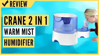 Crane 2 in 1 Personal Steam Inhaler \u0026 Warm Mist Humidifier Review