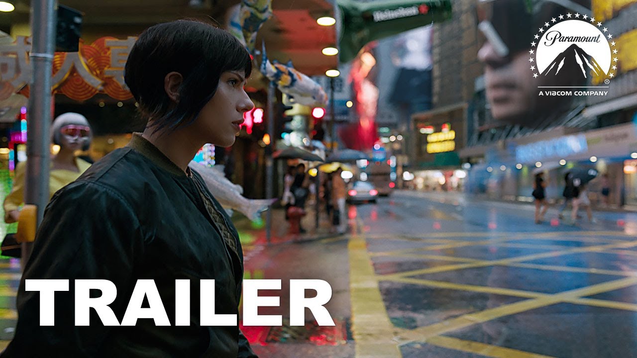 Ghost In The Shell Trailer Youtube