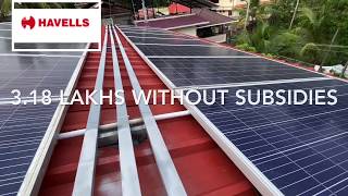 On grid solar power Havells Malayalam/ഒൻഗ്രിഡ് സോളാർ പവർ ഹാവെൽസ്