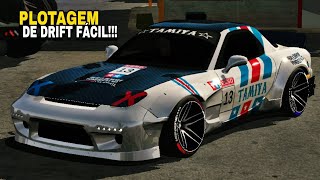 PLOTAGEM DE DRIFT FÁCIL PARA MAZDA RX-7 CAR PARKING MULTIPLAYER!!!