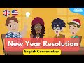 Learn How to Talk About New Year's Resolutions in English with Tom and Friends