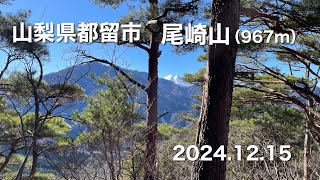 【登山】 山梨県都留市 尾崎山 2024.12.15