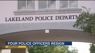 Lakeland Police Officers resign after internal investigation