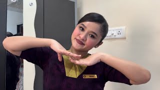 Get ready with me for a flight ✈️ ❤️#cabincrew #airindia