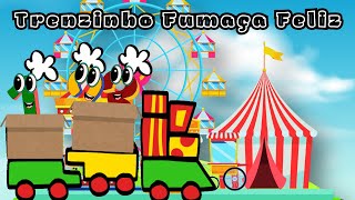 INTELIGÊNCIA INFANTIL - APRENDA Números - Trenzinho FUMAÇA FELIZ - Inteligente - Interativo - Lúdico