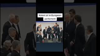 A.P.J Abdul Kalam In European Parliament #Shorts