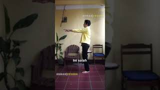 ♫ Ini cara jalan kaki yang salah - #Shorts #ArmanVesona