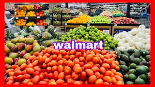 WALMART PRODUCE SECTION FRUITS AND VEGETABLES SHOP WITH ME