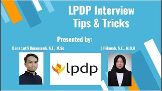 WEBINAR Tips dan Trik Seleksi Wawancara LPDP