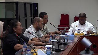 PJ. GUBERNUR PAPUA BARAT PIMPIN RAPAT FINALISASI H-1 LAPORAN KINERJA TRIWULAN III