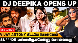 Thalapathy மட்டும் தான் 🔥Sorry தல Fans 😒| DJ  Deepika Opensup | Csk | ProvokeTv