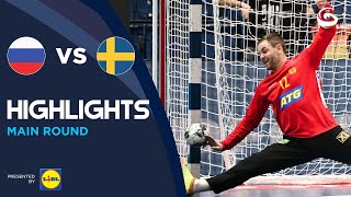 Russia vs Sweden | Highlights | Main Round | Men's EHF EURO 2022