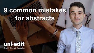 9 common mistakes authors make when writing research abstracts