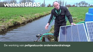 De werking van peilgestuurde onderwaterdrainage