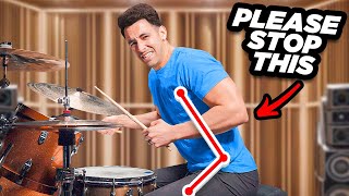 10 Things EVERY Beginner Drummer Does...(PLEASE STOP!)