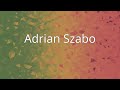 Adrian Szabo