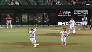 【プロ野球パ】浅村が好守連発！守備で盛り立てる 2015/05/22 L-E