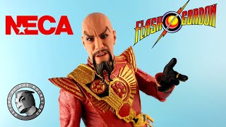 NECA ULTIMATE MING THE MERCILESS (RED MILITARY) FLASH GORDON MOVIE ACTION FIGURE REVIEW