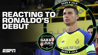 Gab & Juls react to Cristiano Ronaldo’s winning Al Nassr debut | ESPN FC