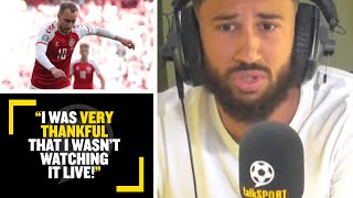 "I WAS VERY THANKFUL I WASN'T WATCHING IT LIVE!" Andros Townsend encourages people to learn CPR