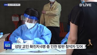 원당성당 관련 확진…수도권 방문판매 연관(서울경기케이블TV뉴스)