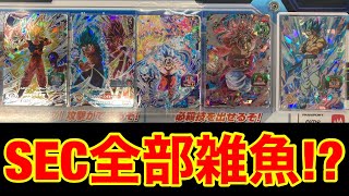 【SDBH】炎上覚悟の本音！BM6弾SEC全部雑魚すぎじゃね？ww【スーパードラゴンボールヒーローズ ビッグバンミッション6弾】