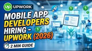 Mobile App Developers Hiring – Upwork 2026 2 Min Guide