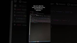 Removing Duplicates from a Javascript Array in 1 Line of Code