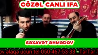 Səxavət Əhmədov gözəl səsiylə hər kəsi heyran etdi TərTər toyu