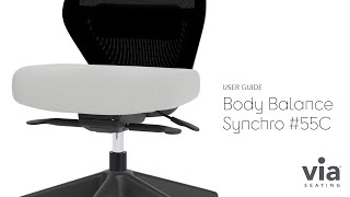 55C Body Balance Synchro user guide | Via Seating