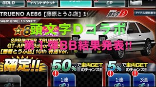 [ドリスピ]　2024頭文字Dコラボ第１弾BB結果発表‼︎