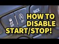 How to Disable Start Stop