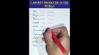 Largest producer in the world || minerals producers in the world #shorts #viral