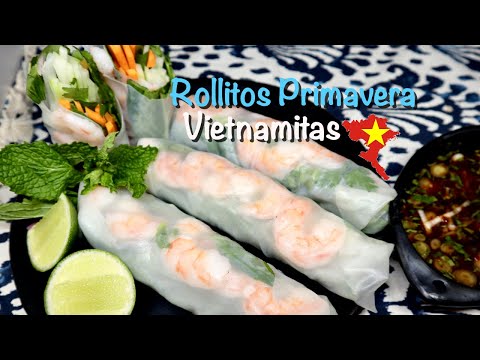 ROLLITOS PRIMAVERA Vietnamitas 🇻🇳| Spring Rolls (#79) - YouTube