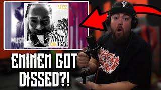 THE WORST EMINEM DISSTRACK EVER | RAPPER REACTS to Az Izz - What I Can't Say