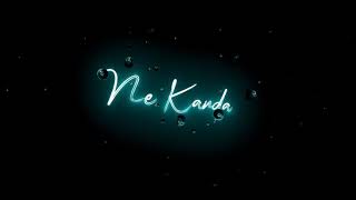 🌹Ni Kanda Samaya Nangago Kushiya🥰Kannada Black screen whatsApp status song🎵@lyricalvideoeditor4134 😍