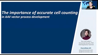 Cell counting in AAV process development