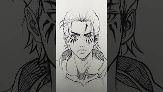 how to draw #eren easy tutorial#erenyeager #attackontitan #drawing #anime #animeedit #shorts #viral