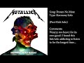 (UPDATED) Every James Hetfield Solo in Metallica's Studio Albums (+ Commentary)